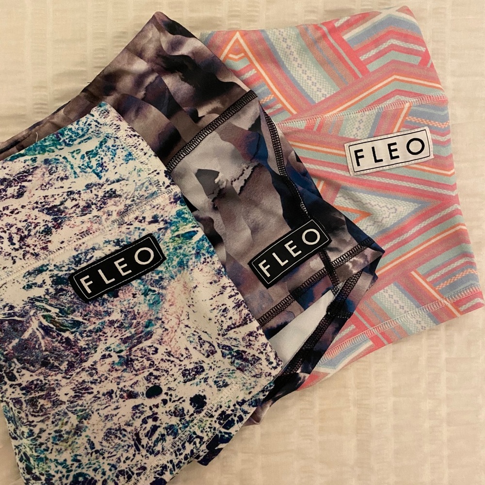 COPY - Super cute Fleo spandex shorts size: S